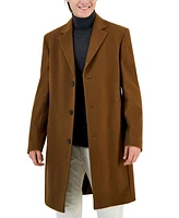 Michael Kors Men's Classic Fit Luxury Wool Cashmere Blend Overcoats