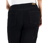 Gogo Jeans Trendy Plus Front Seam Straight-Leg