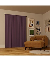 Rianna Theater Grade Extreme 100% Blackout Rod Pocket Curtain Panel