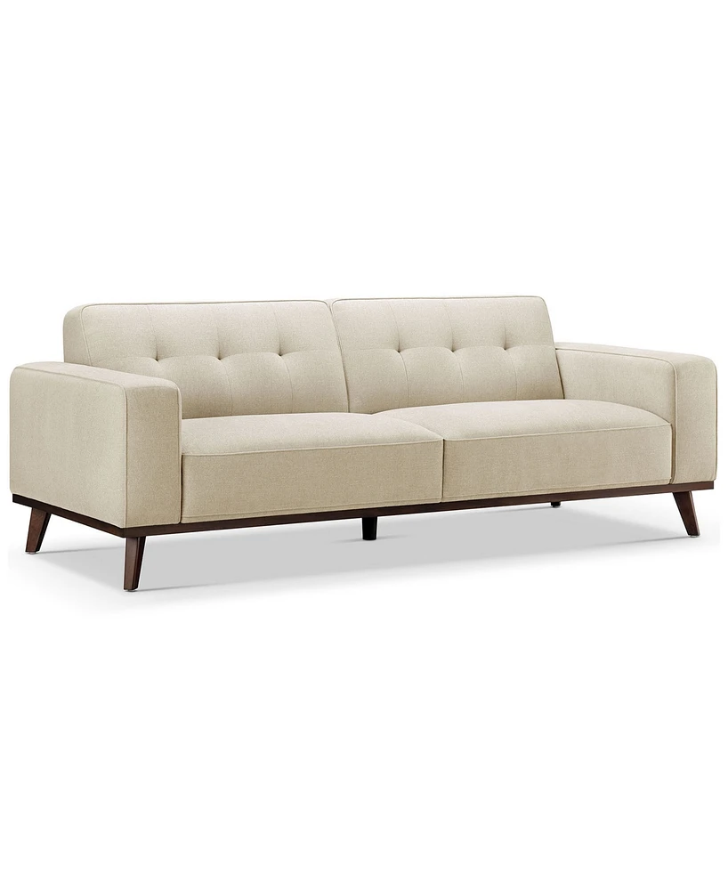 Vicenza 84" Mid-Century Upholstered Sofa