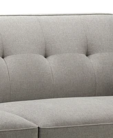 Vicenza 84" Mid-Century Upholstered Sofa