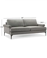 Evella 84" Fabric Sofa