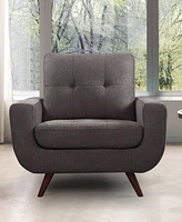 Paige 40.5" Stain-Resistant Fabric Armchair