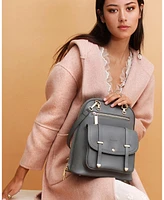 Women Belle & Bloom 5th Ave Leather Backpack