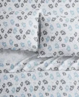 Bearpaw Mittens 100% Cotton Flannel 4-Pc. Sheet Set