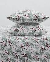 Tahari Home Pine 100% Cotton Flannel 3-Pc. Sheet Set, Twin