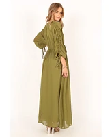 Petal and Pup Women's Ramona Long Sleeve Maxi Dress