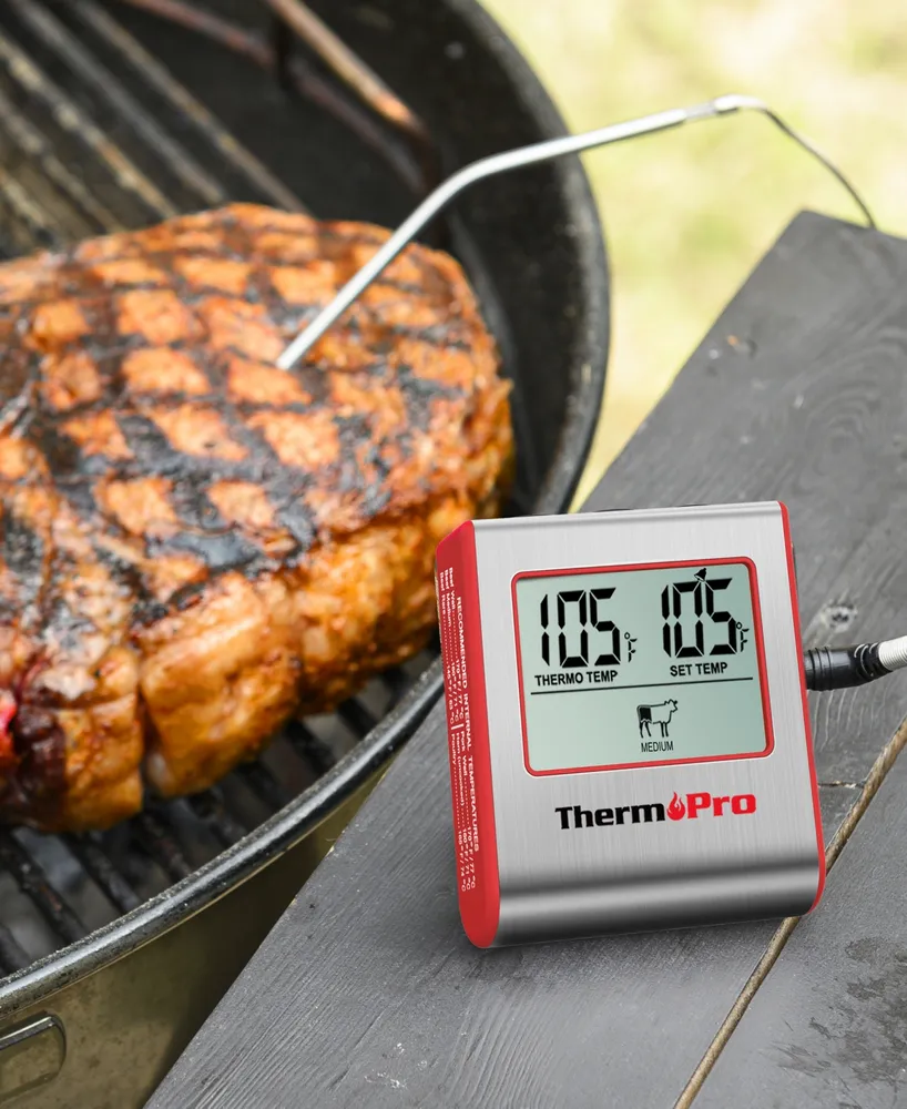 ThermoPro Pack of 1 TP16W Digital Meat Cooking Smoker Kitchen Grill Bbq Thermometer