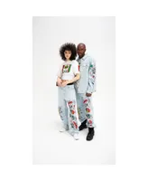 Cross Colours Mens Oversize Denim Graffiti Jean