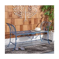 Adina Wrought Iron 51.25 Inch W Outdoor Garden Bench