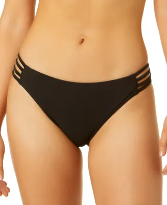 Salt + Cove Juniors' Strappy-Side Hipster Bikini Bottoms, Created for Macy's