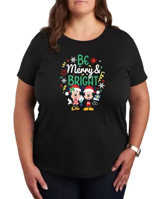 Air Waves Trendy Plus Disney 100 Holiday Graphic T-shirt