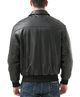 Landing Leathers Men A-2 Leather Flight Bomber Jacket