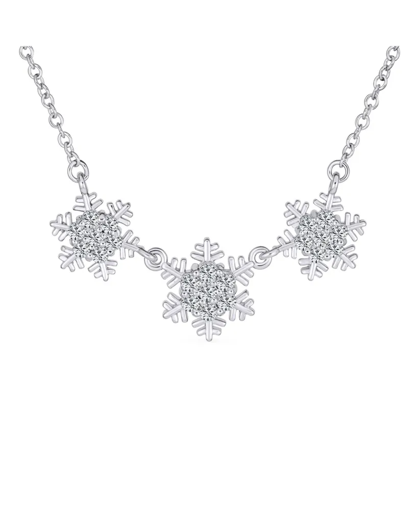 Disney Elsa Inspired Snowflake Pendant Diamond Necklace | Enchanted Disney  Fine Jewelry