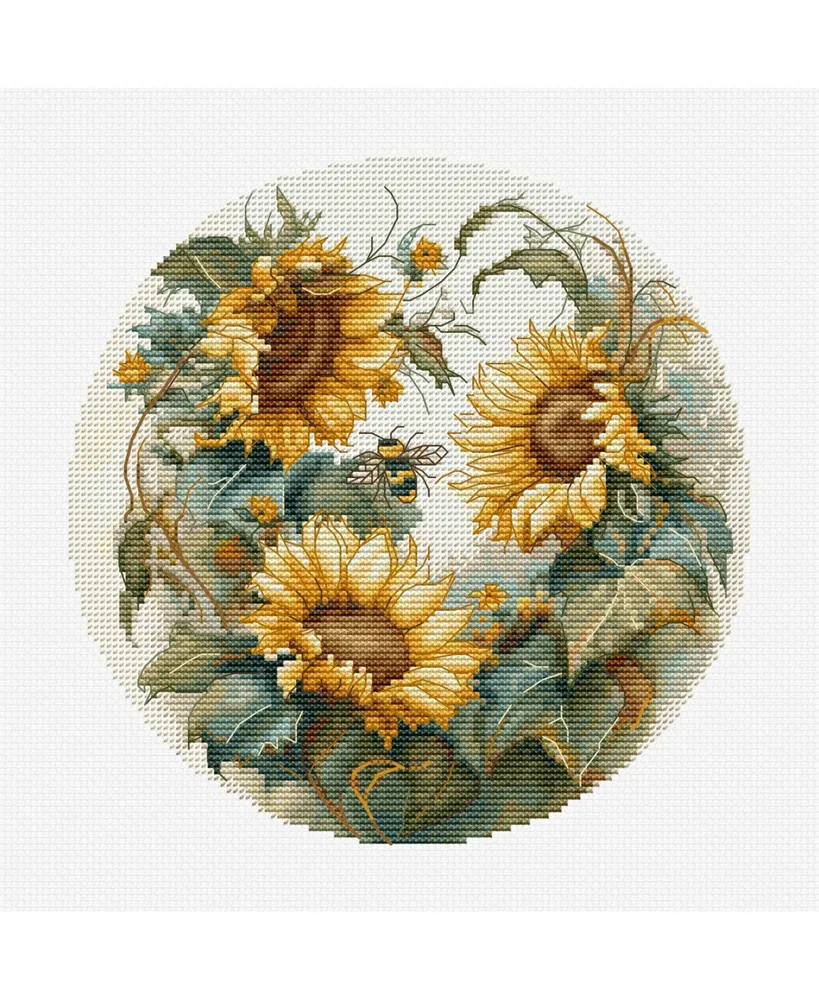 Sunflower Counted Cross-Stitch Kit