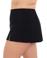 Swim Solutions Plus Skirt, Created for Macy's