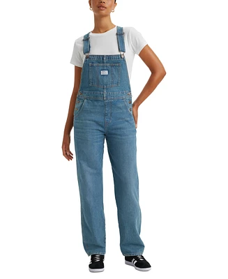 Levi's Women's Vintage-Style Cotton Denim Overalls