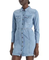 Levi's Women's Flynn Western Cotton Denim Dress