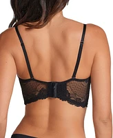 Leonisa Women's All Sheer Lace Bustier Bra, 091078