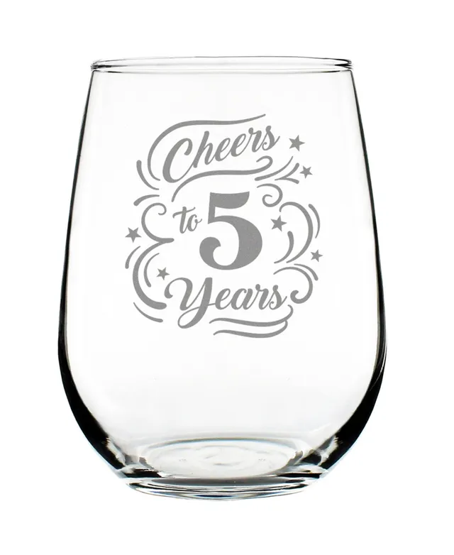 Cheers to 25 Years - Pint Glass for Beer - Gifts for Women & Men - 25t -  bevvee