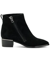 Dkny Women's Brenlyn Leather Ankle Booties