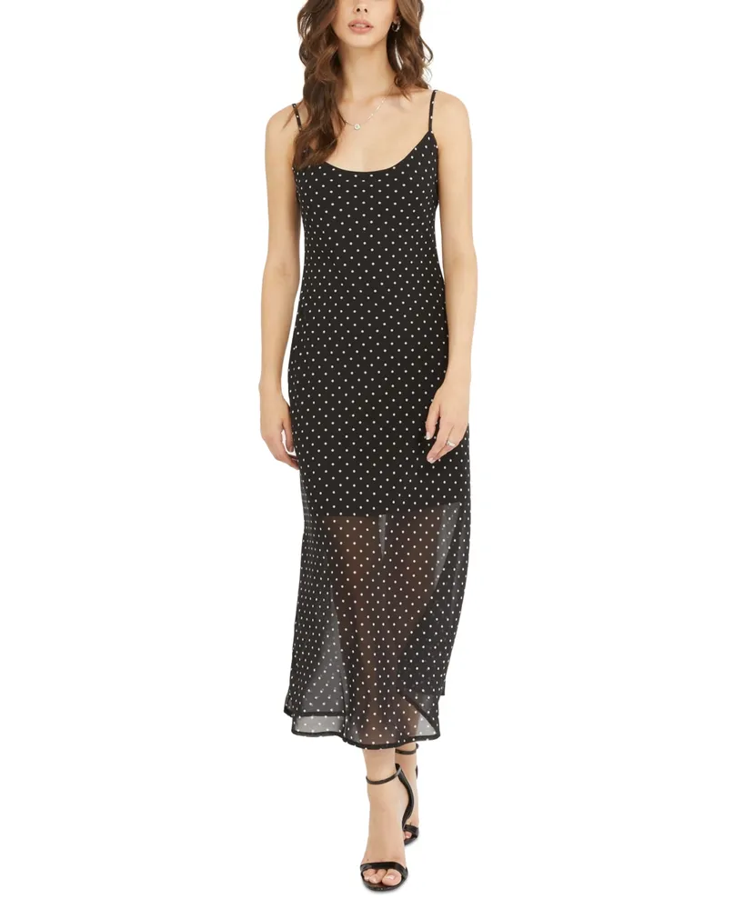 Guess Women's Akilina Printed Scoop-Neck Midi Dress