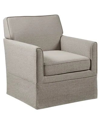 510 Design 30" Paula Wide Fabric Slipcover Accent Armchair