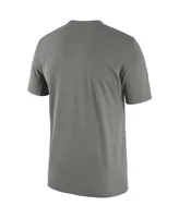 Men's Nike Heather Gray Michigan State Spartans Team Legend Performance T-shirt