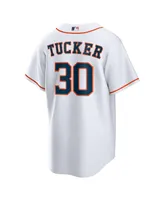 Men's Nike Kyle Tucker White Houston Astros Home Official Replica Player Jersey