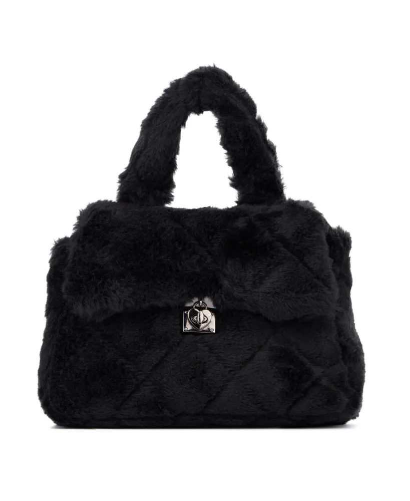 Olivia Miller Women's Faux-Fur Sonia Crossbody