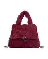 Olivia Miller Women's Faux-Fur Sonia Crossbody