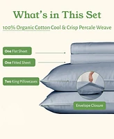 100% Organic Cotton Sheets Set