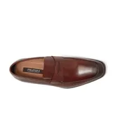 Rush Gordon Men's Men s Bradley Dress Leather Slip-On Penny Loafer