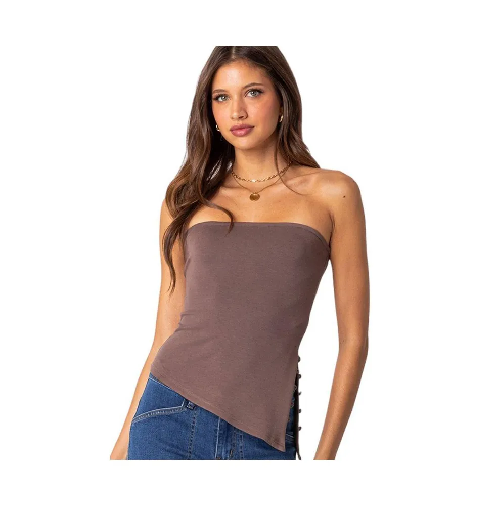 Women's Silvia asymmmetric hem top