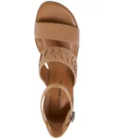 Lucky Brand Women's Serenay Strappy Woven Block-Heel Sandals