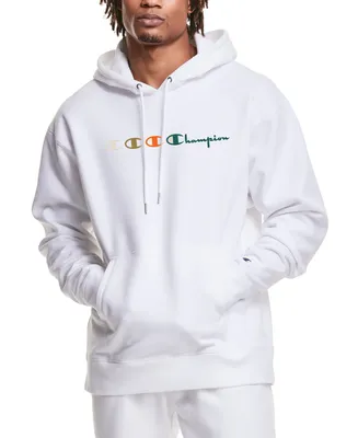 Champion Men's Classic Standard-Fit Logo Embroidered Fleece Hoodie