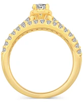 Diamond Bridal Set (1 ct. t.w.) in 14k Gold