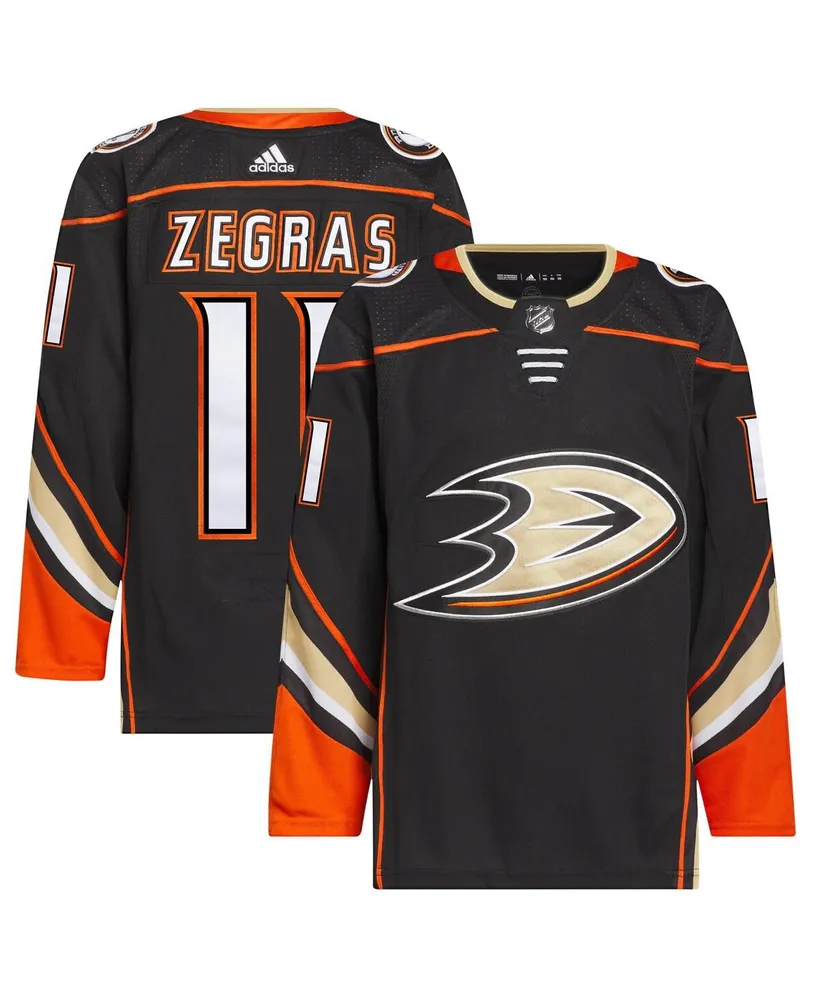 Men's adidas Trevor Zegras Black Anaheim Ducks Home Authentic Pro Player Jersey