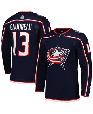 Men's adidas Johnny Gaudreau Navy Columbus Blue Jackets Home Authentic Pro Player Jersey