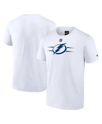 Men's Fanatics White Tampa Bay Lightning Authentic Pro Secondary Replen T-shirt