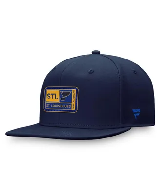 Men's Fanatics Navy St. Louis Blues Authentic Pro Training Camp Snapback Hat