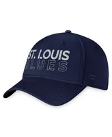Men's Fanatics Navy St. Louis Blues Authentic Pro Road Flex Hat