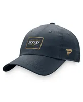 Women's Fanatics Charcoal Vegas Golden Knights Authentic Pro Rink Adjustable Hat