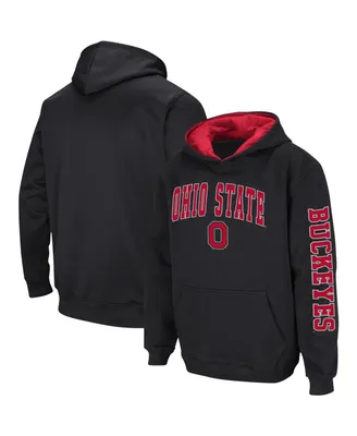 Big Boys Colosseum Ohio State Buckeyes 2-Hit Pullover Hoodie