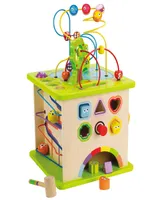 Hape Country Critters 5-Sided Play Cube Puzzle Toy