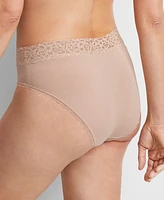 State of Day Women's Cotton Blend Lace-Trim Hipster Underwear, Created for Macy's