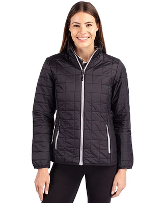 Cutter & Buck Women's Rainier PrimaLoft Eco Insulated Full Zip Puffer Jacket