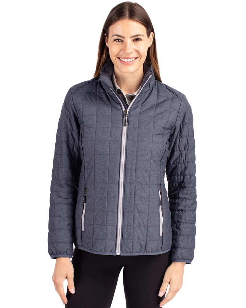 Cutter & Buck Women's Rainier PrimaLoft Eco Insulated Full Zip Puffer Jacket