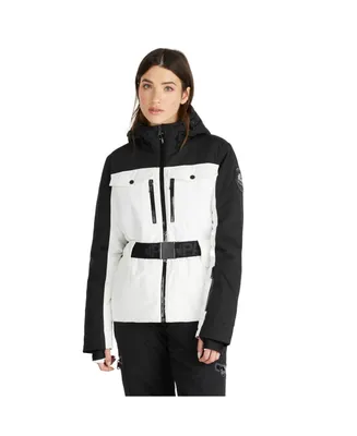 Pajar Women's Gabbi Ladies Belted Ski Jacket with Fixed Hood