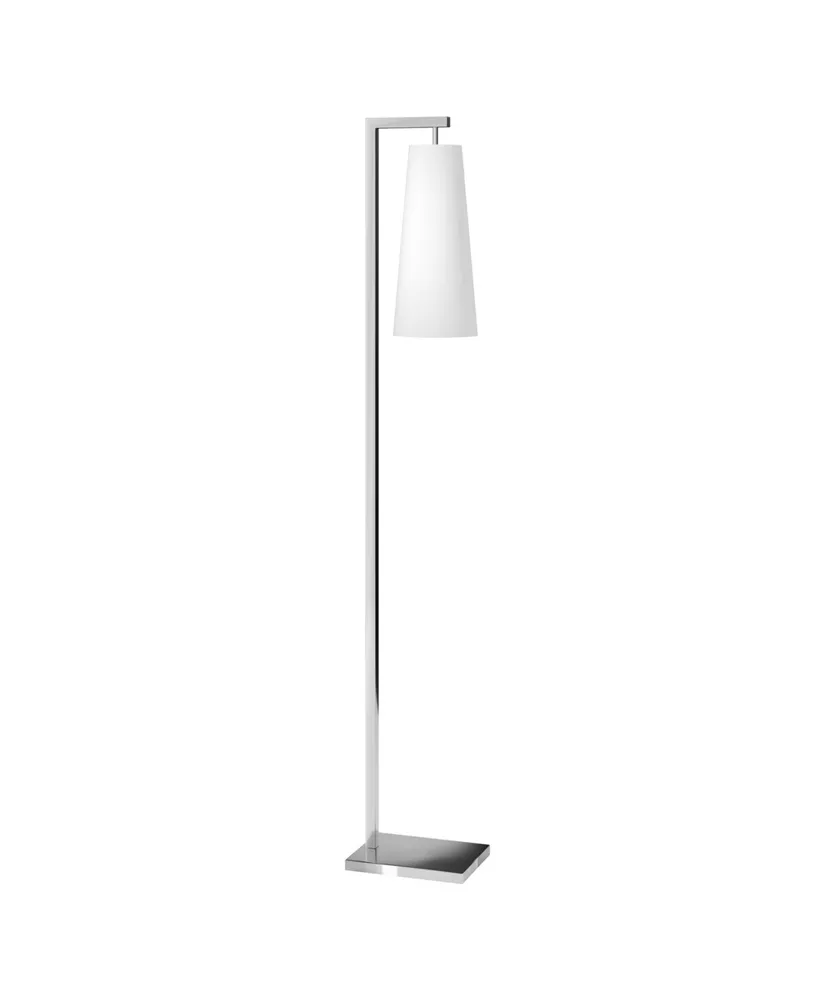 Hudson & Canal Moser 71 Tall Floor Lamp with Linen Shade